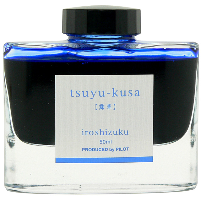 Mực PILOT NAMIKI Iroshizuku Tsuyukusa ( màu hoa thài lài ) hộp 50ml [INK-50-TS]