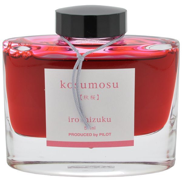 Mực PILOT NAMIKI Iroshizuku Kosumosu ( màu hồng cúc vạn thọ tây ) hộp 50ml [INK-50-KM]