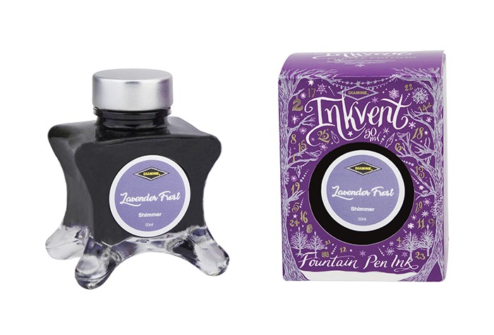 Lọ Mực Diamine Inkvent Purple Edition Lavender Frost Shimmer 50ml